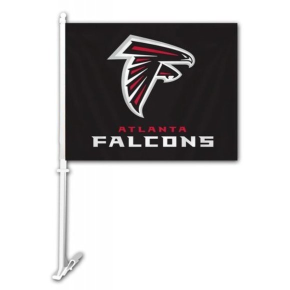🏈🆕 ATLANTA FALCONS DOUBLE SIDED CAR FLAG - NFL - MEN - Picture 1 of 1